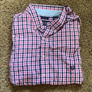 Chaps XXLarge Plaid Button Down